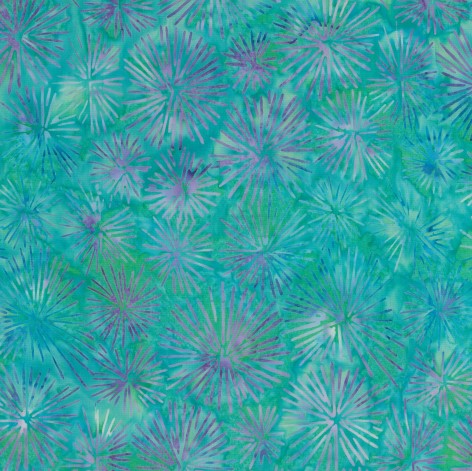[Blan-1613] Ocean Mandala Batiks Anemone from Blank Quilting