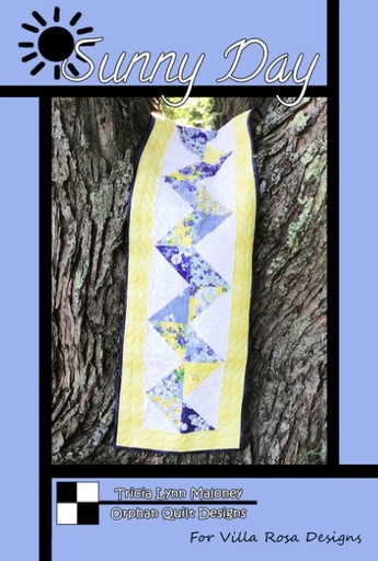 [VRD-OQ-049] Sunny Day Table Runner Pattern by Tricia Lynn Maloney for Villa Rosa Designs