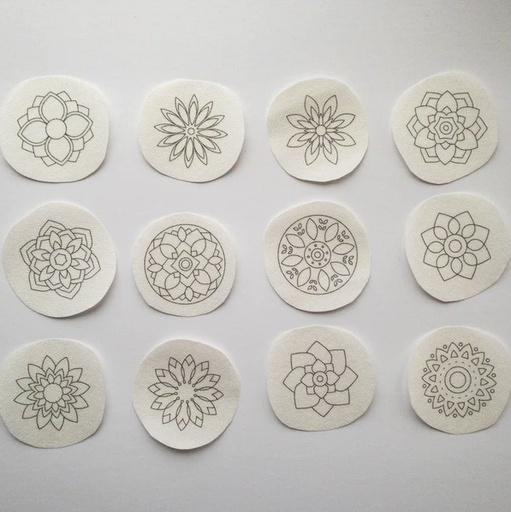 [ONC-MANDALAS] Mandala Stick & Stitch Pattern from Olmsted Needlework Co.