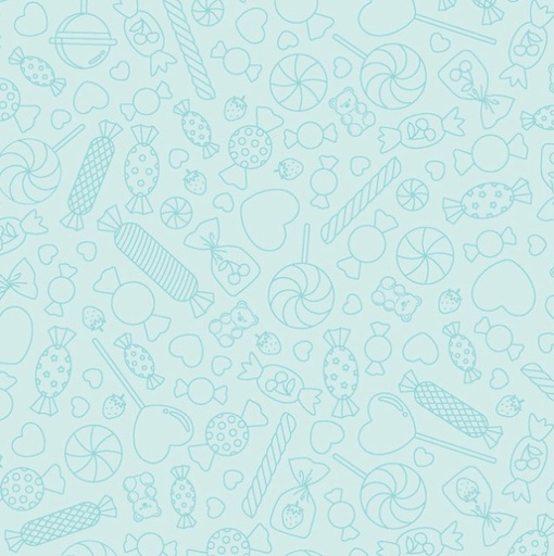 [MAY-11027-B] Sweet Shoppe Candy Lines Blue by Kimberbell for Maywood Studio