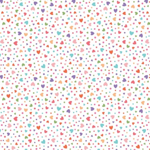 [MAY-11028-Z] Sweet Shoppe Hearts Multi by Kimberbell for Maywood Studio