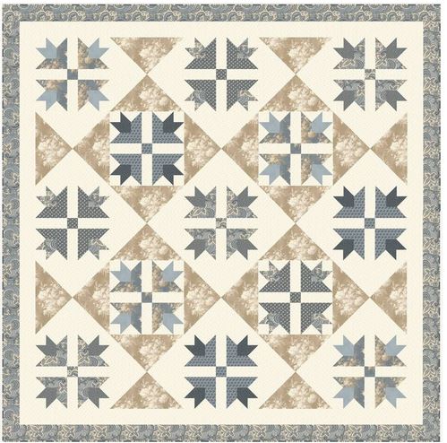 [PP-Franklin] Franklin House Quilt Kit by Marcus