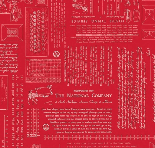 [RB-16850-SCHLHSE] Typeography Schoolhouse by Lori Holt for Riley Blake Designs