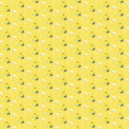 [NOR-SQ1009-50] Squishmallows Packed Mallows Yellow from Northcott