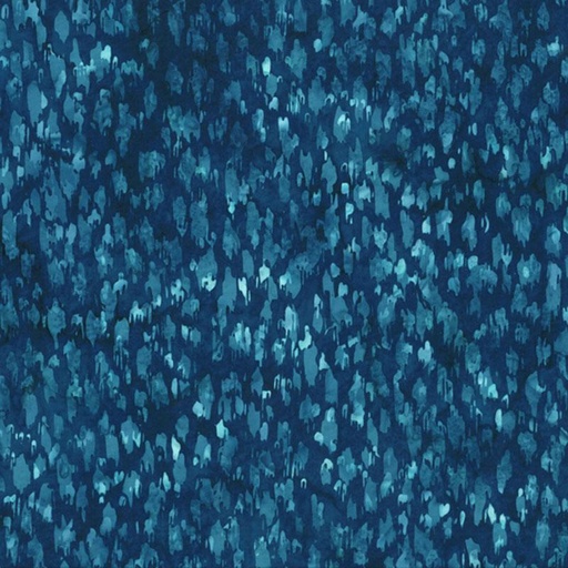 [HOF-x2614-19] Deep Blue Sea Batik Brushstrokes Navy from Hoffman Fabrics
