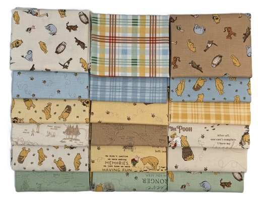 [PP-WinnieFQB] Winnie the Pooh Fat Quarter Bundle