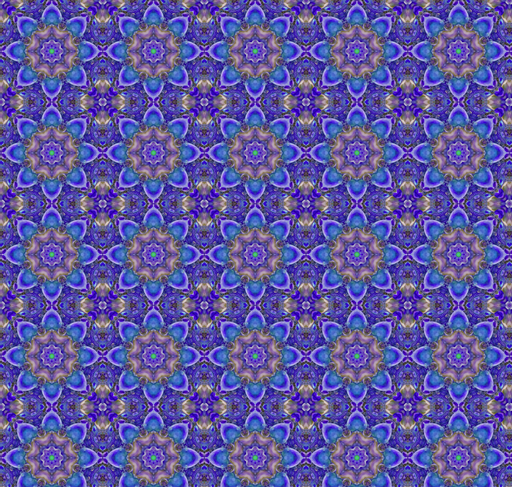 [HOF-5616-19] Bubblelicious Flower Burst Navy from Hoffman Fabrics