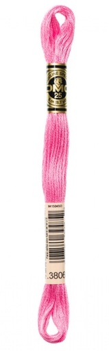 [DMC-117-3806] Carnation DMC Embroidery Floss