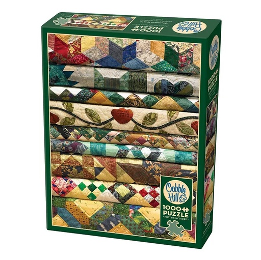 [CH-40047] Grandma's Quilts - 1000 Piece Puzzle from Cobble Hill