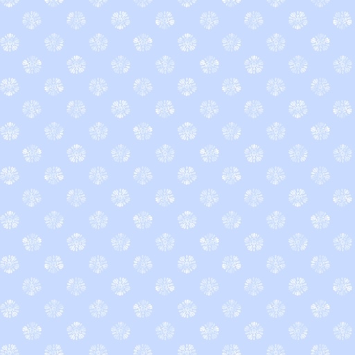 [LUM-105-009-505] Amalfi Coast Floral Dots White on Light Blue from Lumin Fabrics