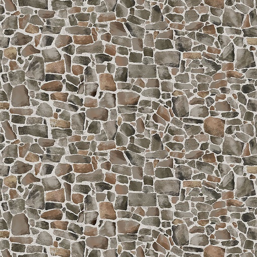 [NOR-28629-94] Bear Necessities Field Stones Gray Multi from Northcott