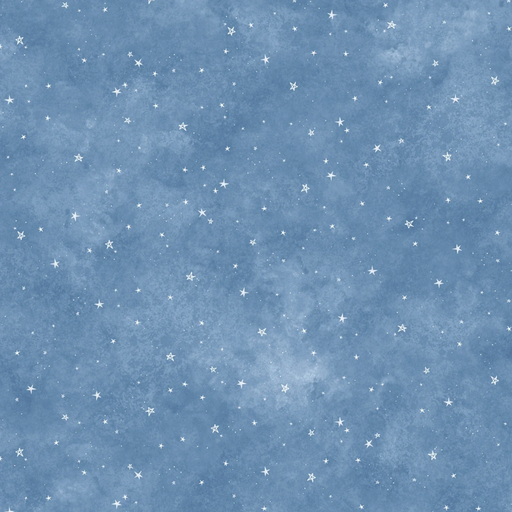 [PB-05993-B] Celestial Seasons Starry Sky Blue from P&B Textiles