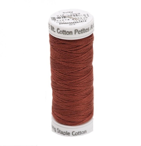 [SULK-712-1058] Sulky Petites Cotton Thread Tawny Brown 1058