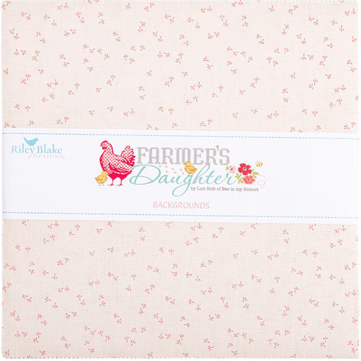[RB-10-17160B-42] Farmer's Daughter Backgrounds 10" Stacker from Riley Blake