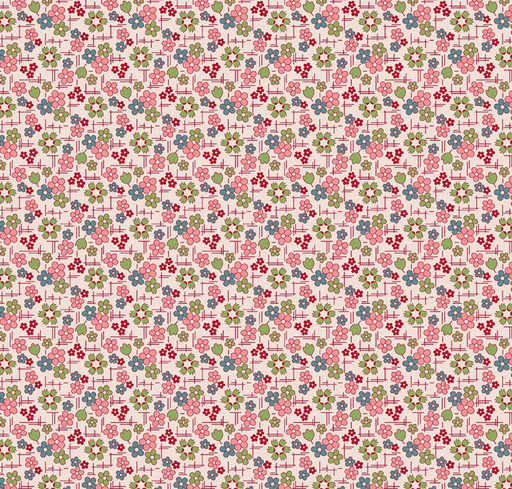 [RB-17161-CORAL] Farmer's Daughter Daisy Coral from Riley Blake