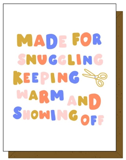 [KC-256] Made For Quilty Greeting Card from Kati Cupcake