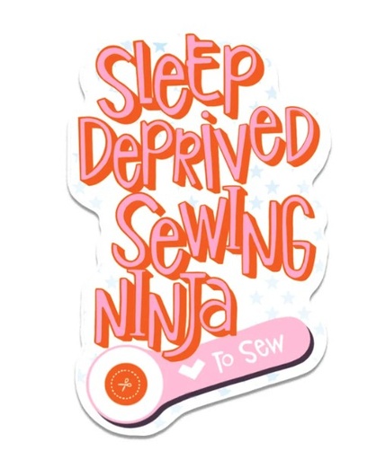 [KC-SLEEP] Sleep Deprived Sticker from Kati Cupcake