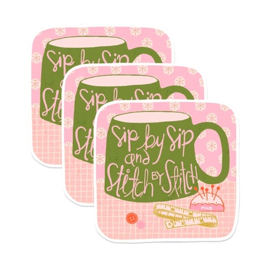 [KC-333] Stitch by Stitch Sticker from Kati Cupcake