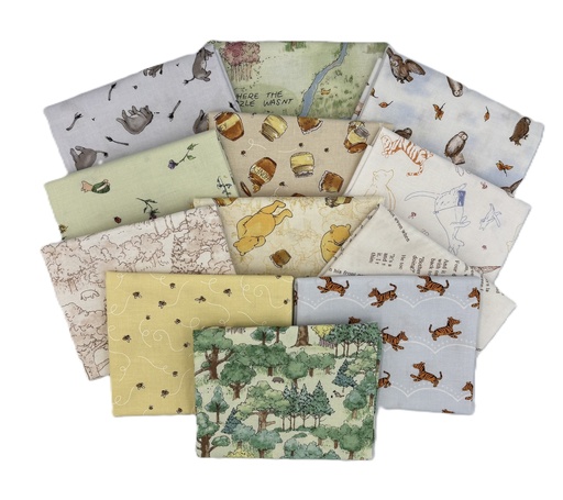 [PP-ClassicWFQB] Classic Winnie Fat Quarter Bundle by Studio e