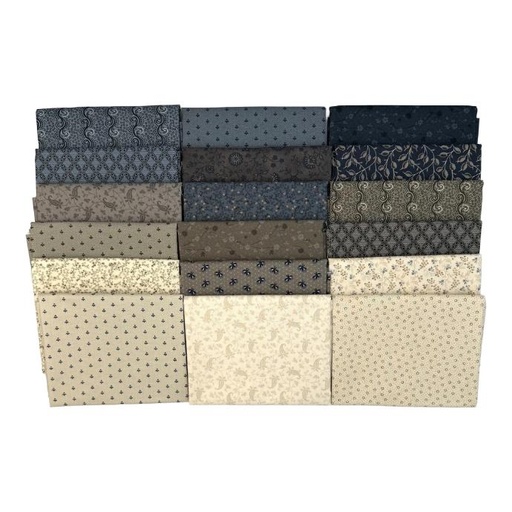 [PP-StoneCotFQB] Stone Cottage Fat Quarter Bundle by Marcus