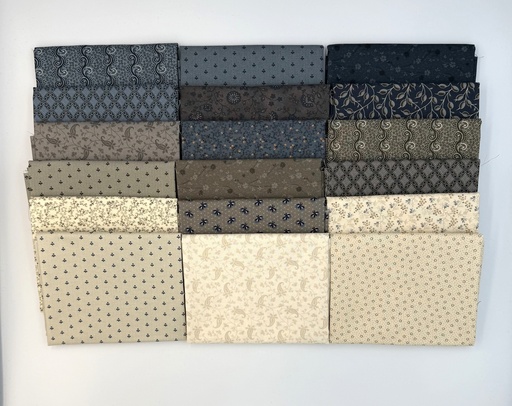 [PP-StoneCotFQB] Stone Cottage Fat Quarter Bundle by Marcus