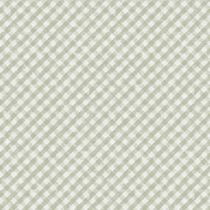 [PB-06122-G] Mini Menagerie Gingham Green from P&B Textiles