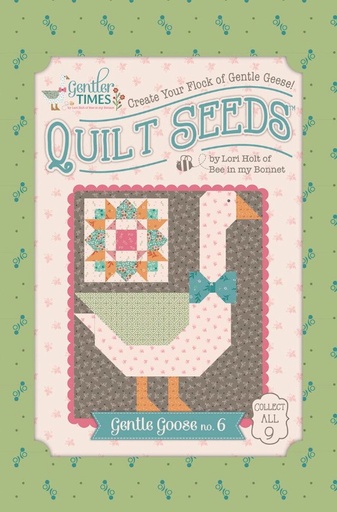 [RB-ST-42686] Gentler Times Quilt Seeds Gentle Goose #6 by Lori Holt for Riley Blake Designs