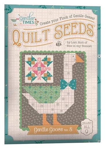 [RB-ST-42689] Gentler Times Quilt Seeds Gentle Goose #9 by Lori Holt for Riley Blake Designs