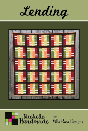 [VRD-RH-025] Lending Quilt Pattern by Rachelle Handmade for Villa Rosa Designs