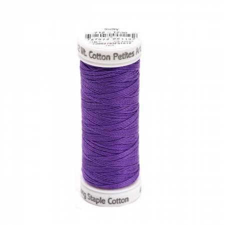 [SULK-712-1235] Sulky Petites Cotton Thread Deep Purple #712-1235