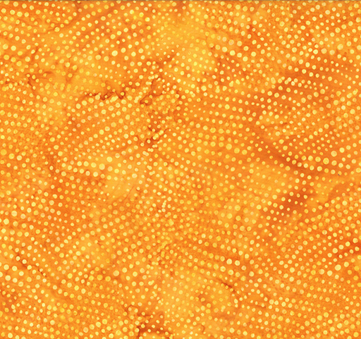 [HOF-X2637-47] Bali Electric Slide Batik Dotty Swirls Gold from Hoffman Fabrics
