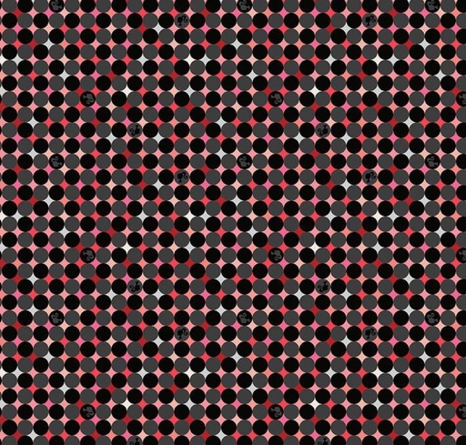 [RB-16894-BLK] Barbie Vintage Sparkle Dots Black from Riley Blake Designs