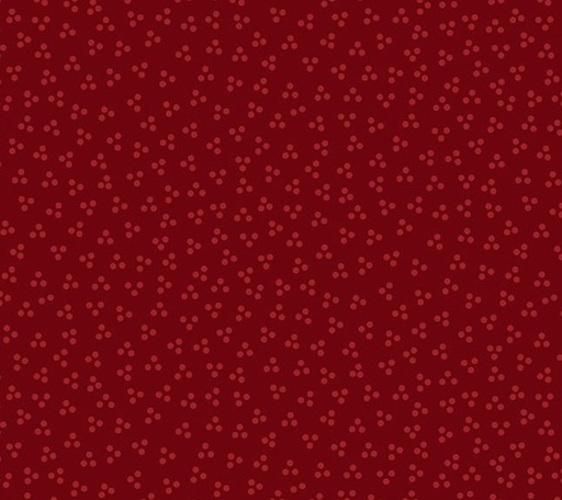 [HG-2012-88] Pennyberry Farm Ditsy Dots Red by Kim Diehl for Henry Glass