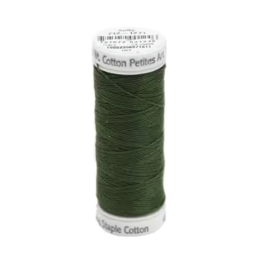 [SULK-712-1271] Sulky Petites Cotton Thread Evergreen #712-1271