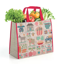 [RB-46803] Farmer's Daughter Vinyl Tote by Lori Holt for Riley Blake