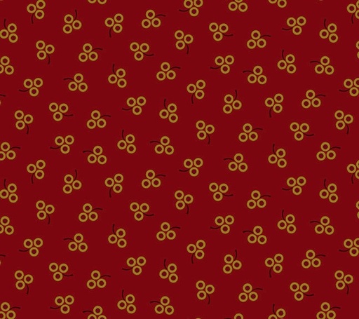 [HG-2017-88] Pennyberry Farm Berry Picking Red by Kim Diehl for Henry Glass