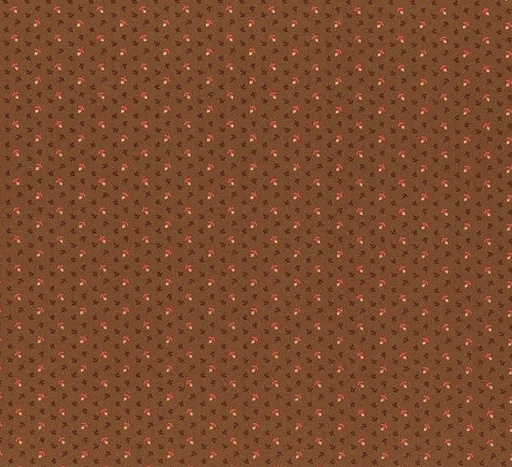 [HG-2286-33] Love Struck Tulip Toss Brown by Kim Diehl for Henry Glass