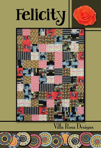 [VRD-RC-287] Felicity Quilt Pattern by Pat Fryer for Villa Rosa Designs