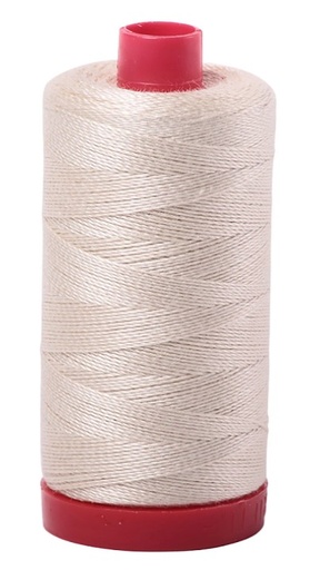 [MK-1001-2310] Aurifil 12wt Thread- Light Beige 2310-356yds