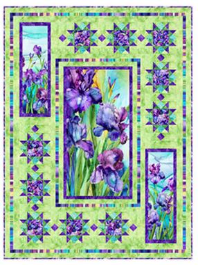 [PP-StellaFlora] Stella Flora Quilt Kit by Northcott