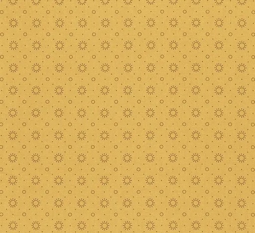 [HG-2288-44] Love Struck Marmalade Yellow by Kim Diehl for Henry Glass