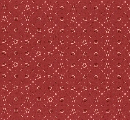 [HG-2288-88] Love Struck Marmalade Red by Kim Diehl for Henry Glass
