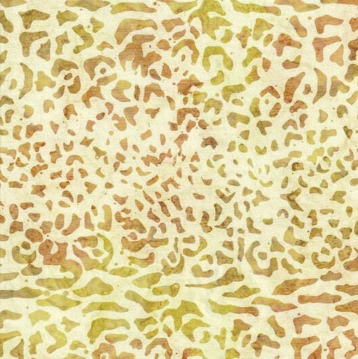 [BT-5502] Summer Safari Batiks Giraffe Spots Cream from Batik Textiles