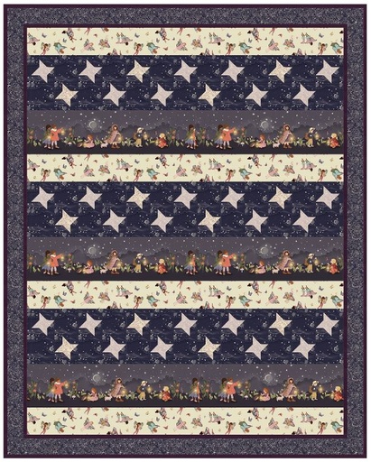 [PP-WishStars] Wishing Stars Quilt by Michael Miller