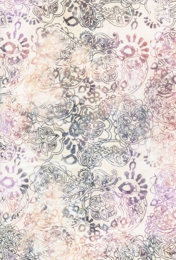 [TTR-XTONGA-B3934] Tonga Chateau 108" Floral Paisley Vanilla from Timeless Treasures