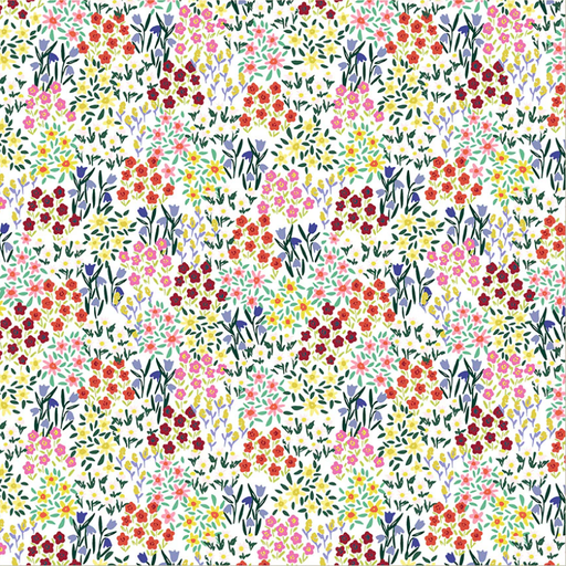 [WF-55049-5] Rainbow Vale Garden Patch Cloud from Windham Fabrics