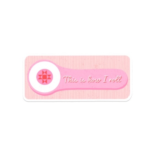 [KC-ROLL] This is How I Roll Vinyl Sticker from Kati Cupcake