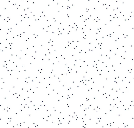 [RB-C730-NAVY] Blossoms Navy on White from Riley Blake