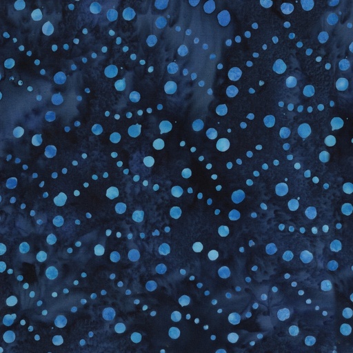 [IB-41250-4580] Garden Gate Pebbles Blue Ocean from Island Batik