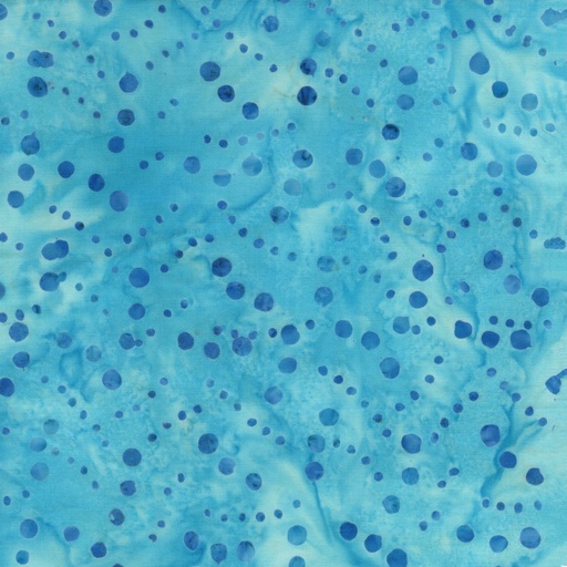 [IB-41250-4915] Garden Gate Pebbles Teal Sea Glass from Island Batik